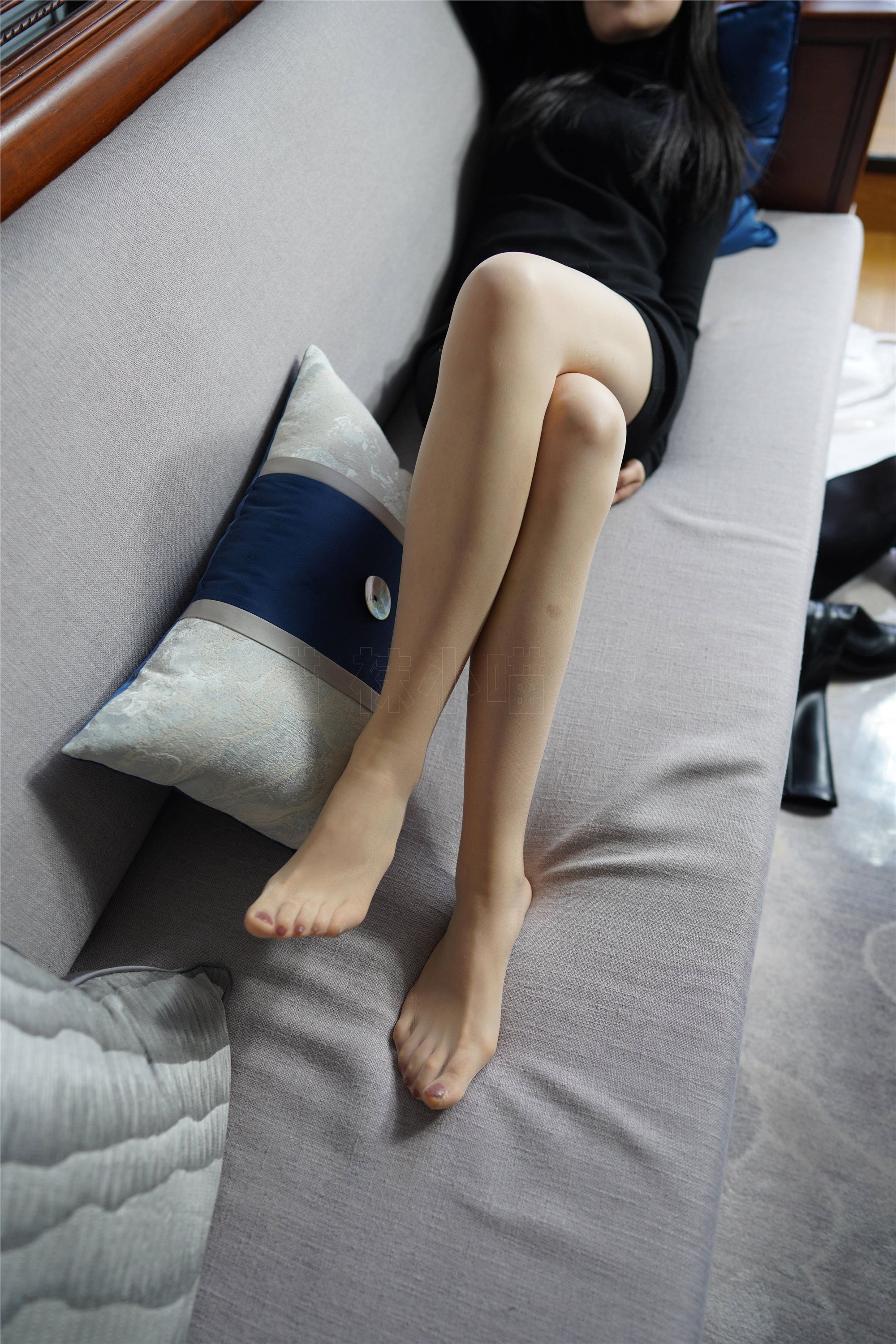 kittyWawa袜小喵  KT264 黑短裙与靴